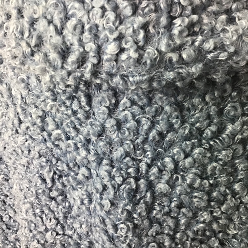 Ashley Stewart JOU JOU | Curly Sherpa Bomber Jacket - Picture 9 of 15